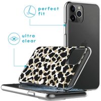 iMoshion Design hoesje iPhone 11 Pro - Luipaard / Zwart