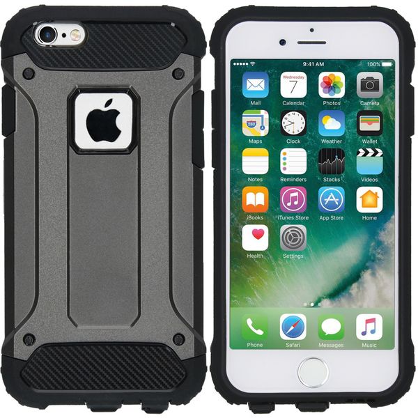 iMoshion Rugged Xtreme Backcover iPhone 6 / 6s - Grijs