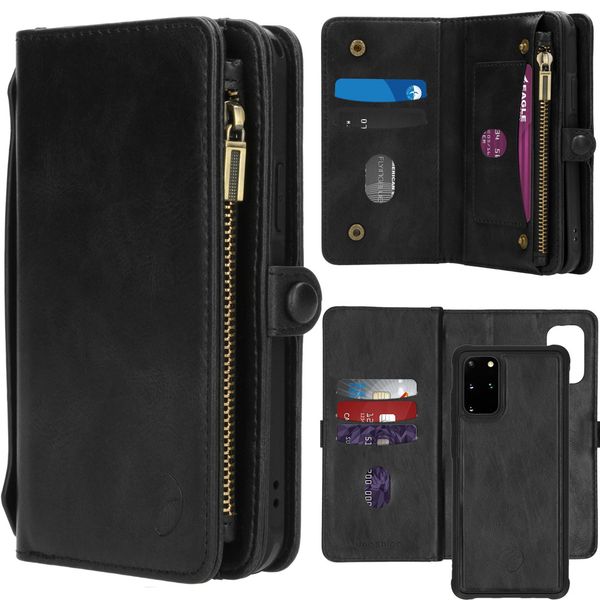 iMoshion 2-in-1 Wallet Bookcase Samsung Galaxy S20 Plus - Zwart