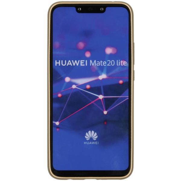 Carbon Softcase Backcover Huawei Mate 20 Lite