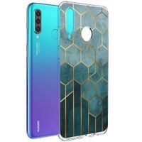 iMoshion Design hoesje Huawei P30 Lite - Patroon - Groen