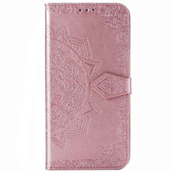 Mandala Bookcase Samsung Galaxy A51 - Roze