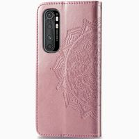 Mandala Bookcase Xiaomi Mi Note 10 Lite - Rosé Goud