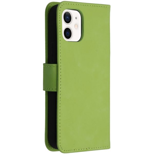 iMoshion Uitneembare 2-in-1 Luxe Bookcase iPhone 12 Mini - Groen