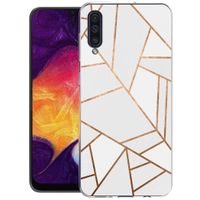 iMoshion Design hoesje Samsung Galaxy A50 / A30s - Grafisch Koper / Wit