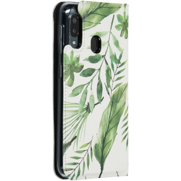 Design Softcase Bookcase Samsung Galaxy A20e