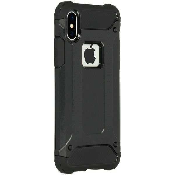 iMoshion Rugged Xtreme Backcover iPhone X - Zwart