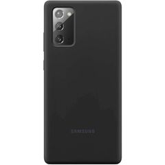 Samsung Originele Silicone Backcover Galaxy Note 20 - Mystic Black