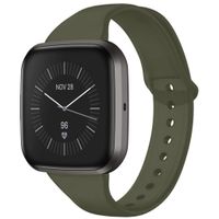 iMoshion Siliconen bandje Fitbit Versa 2 / Versa Lite - Donkergroen