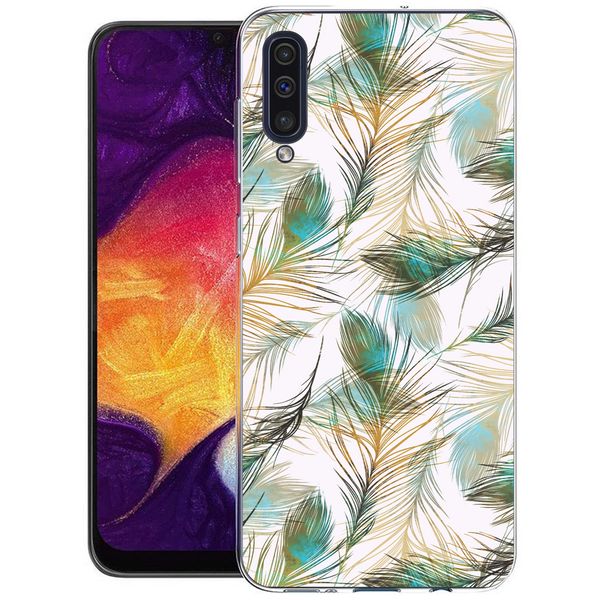 iMoshion Design hoesje Samsung Galaxy A50 / A30s - Pauw / Groen