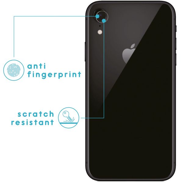 iMoshion Screenprotector Folie 3 Pack + Camera Protector iPhone Xr