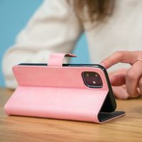 iMoshion Luxe Bookcase iPhone 8 Plus / 7 Plus - Roze