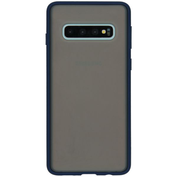 iMoshion Frosted Backcover Samsung Galaxy S10 - Blauw