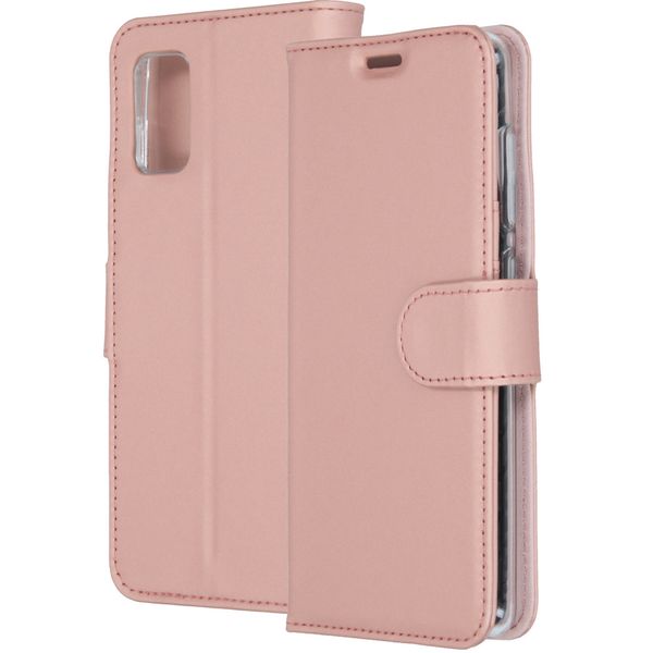 Accezz Wallet Softcase Bookcase Samsung Galaxy A41 - Rosé Goud