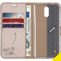 Accezz Wallet Softcase Bookcase Nokia 2.3 - Goud