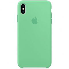 Apple Silicone Backcover iPhone Xs Max - Spearmint