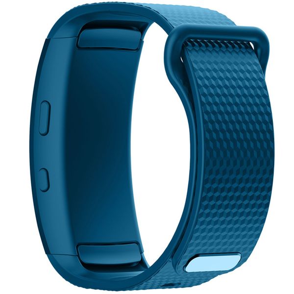 iMoshion Siliconen bandje Samsung Gear Fit 2 / 2 Pro - Blauw