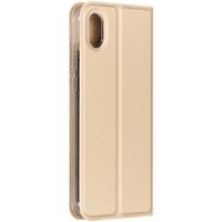 Dux Ducis Slim Softcase Bookcase Huawei Y5 (2019) - Goud