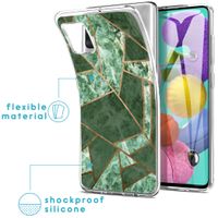 iMoshion Design hoesje Samsung Galaxy A51 - Grafisch Koper / Groen