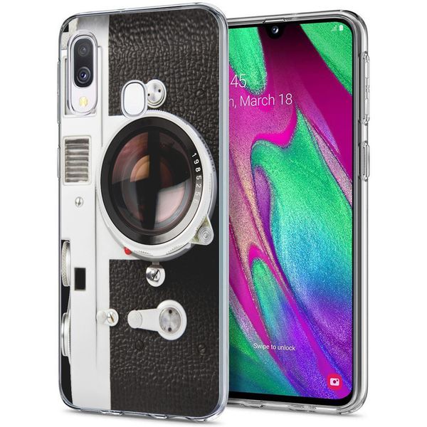 iMoshion Design hoesje Samsung Galaxy A20e - Classic Camera