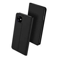 Dux Ducis Slim Softcase Bookcase iPhone 11 - Zwart