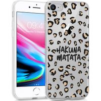 iMoshion Design hoesje iPhone SE (2022 / 2020) / 8 / 7 / 6s - Luipaard