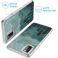 iMoshion Design hoesje Samsung Galaxy A41 - Patroon - Groen