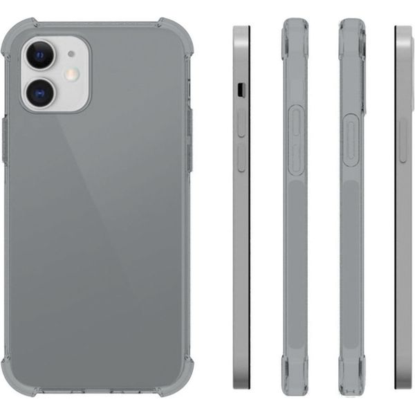 iMoshion Shockproof Case iPhone 12 (Pro) - Grijs