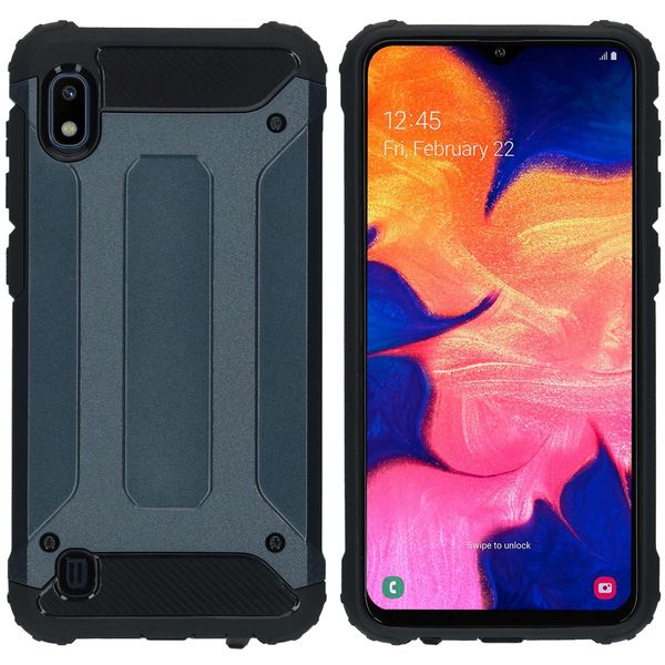 iMoshion Rugged Xtreme Backcover Samsung Galaxy A10 - Donkerblauw