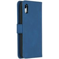 iMoshion Uitneembare 2-in-1 Luxe Bookcase iPhone Xr - Donkerblauw