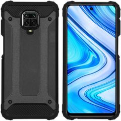 iMoshion Rugged Xtreme Backcover Xiaomi Redmi Note 9 Pro / 9S - Zwart