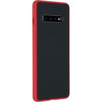 iMoshion Frosted Backcover Samsung Galaxy S10 Plus - Rood