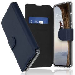 Accezz Xtreme Wallet Bookcase Samsung Galaxy S21 - Donkerblauw