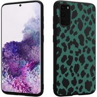 iMoshion Design hoesje Samsung Galaxy S20 - Luipaard - Groen / Zwart