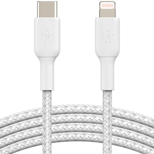 Belkin Boost↑Charge™ Braided Lightning naar USB-C kabel - 2 meter