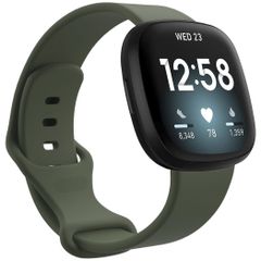 iMoshion Siliconen bandje Fitbit Sense / Versa 3 - Groen