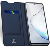 Dux Ducis Slim Softcase Bookcase Samsung Galaxy Note 10 Lite - Blauw