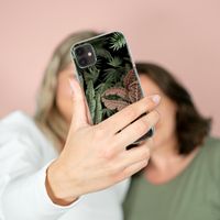 iMoshion Design hoesje iPhone Xr - Jungle - Groen / Roze