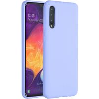 Accezz Liquid Silicone Backcover Samsung Galaxy A50 / A30s - Paars