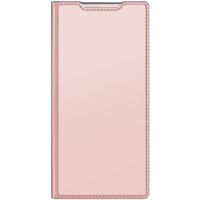 Dux Ducis Slim Softcase Bookcase Galaxy Note 20 Ultra - Rosé Goud