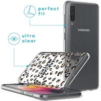 iMoshion Design hoesje Galaxy A50 / A30s - Luipaard - Bruin / Zwart