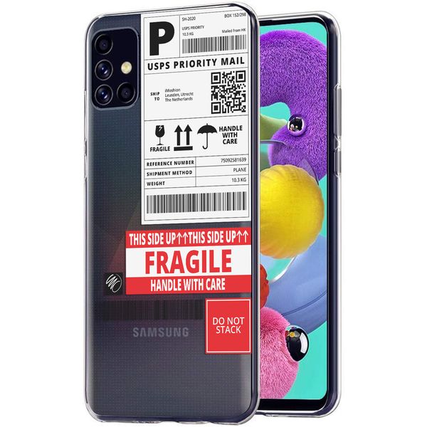 iMoshion Design hoesje Samsung Galaxy A51 - Label