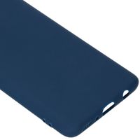 iMoshion Color Backcover Samsung Galaxy A41 - Donkerblauw