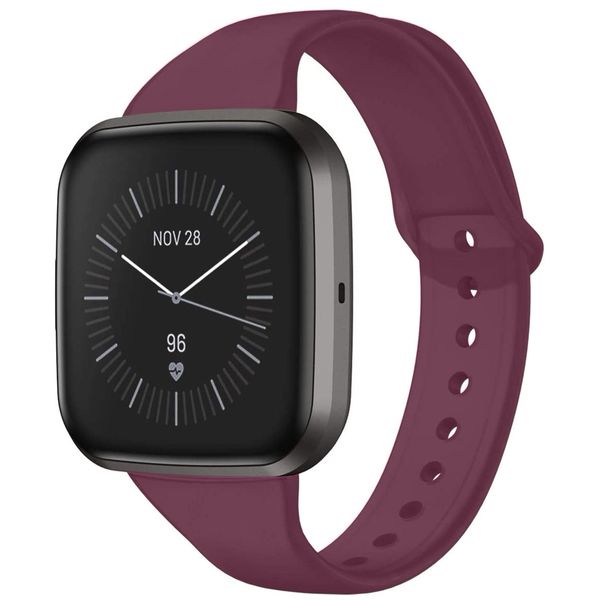 iMoshion Siliconen bandje Fitbit Versa 2 / Versa Lite - Donkerrood