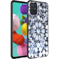 iMoshion Design hoesje Samsung Galaxy A71 - Grafisch - Zilver Bling