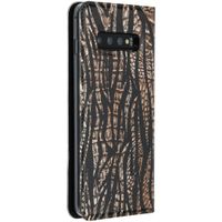 Design Softcase Bookcase Samsung Galaxy S10 Plus