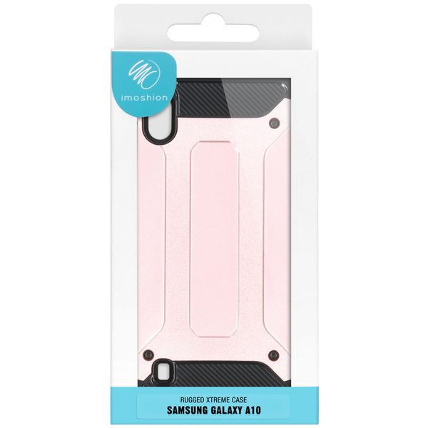 iMoshion Rugged Xtreme Backcover Samsung Galaxy A10 - Rosé Goud