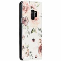 Design Softcase Bookcase Samsung Galaxy S9