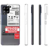 iMoshion Design hoesje Samsung Galaxy A42 - Label