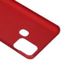 Effen Backcover Samsung Galaxy A21s - Rood